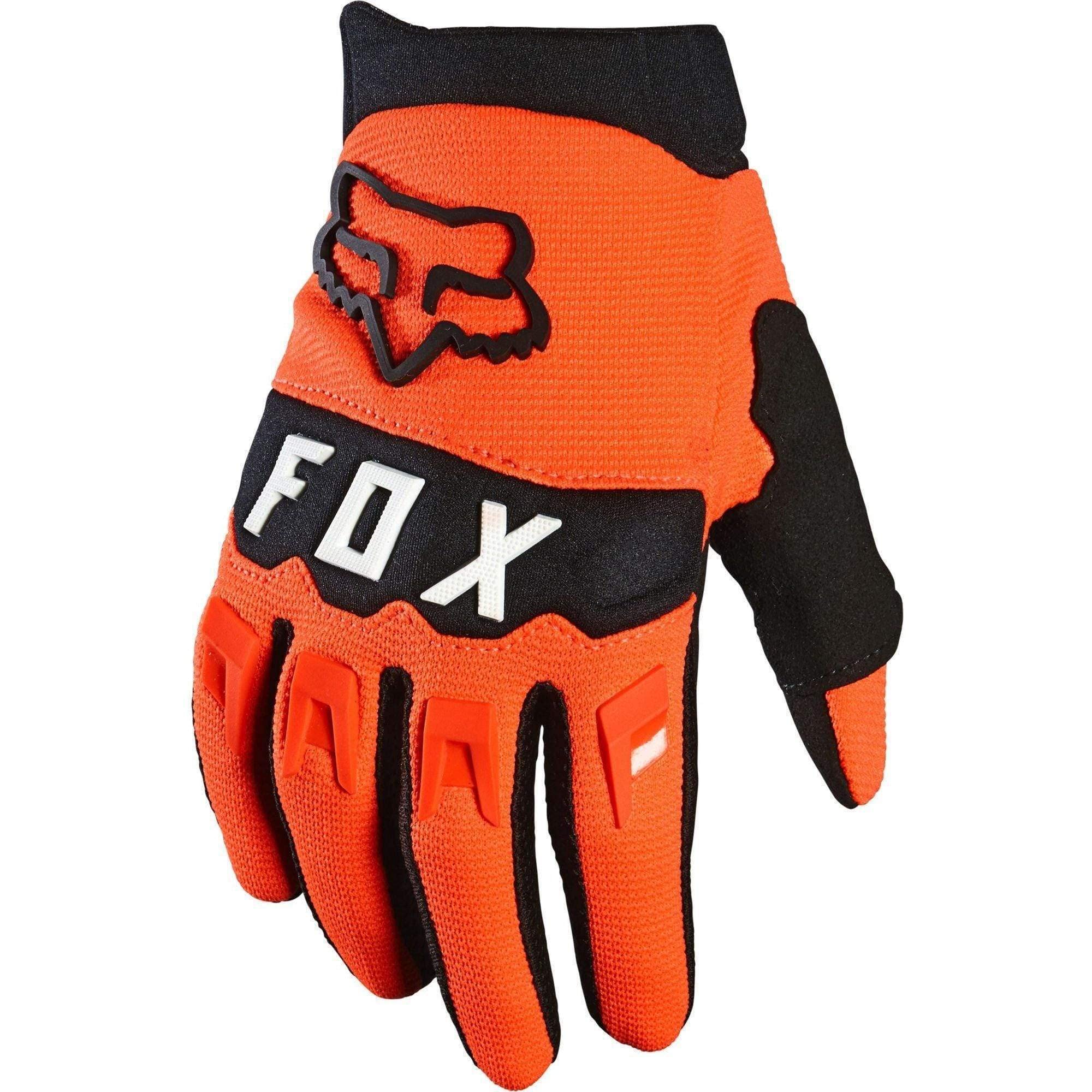 Fox Racing FOX YTH Dirtpaw Glove Black/White XS : Fox Racing